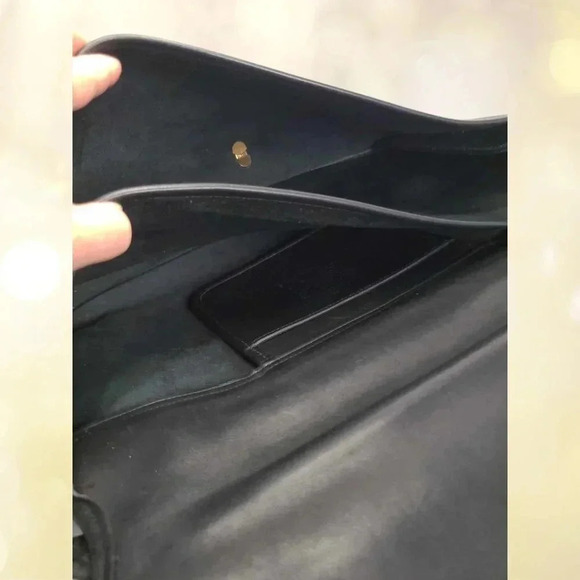 Vintage COACH 90's Metropolitan Briefcase black - Picture 16 of 16